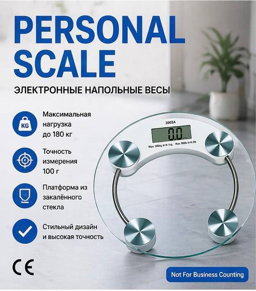Напольные весы электронные 30459263_441732809 до 180 кг
