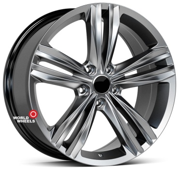 Koko Kuture KoKo Kuture-348-7001 7.5x17/5x100 D57.1 ET38 4 диска черный