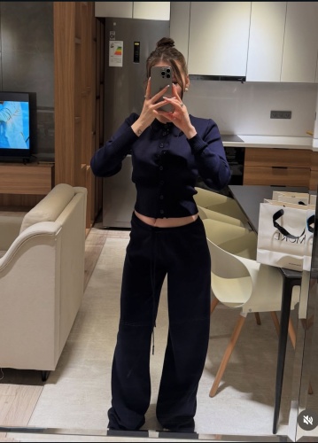 Костюм повседневный темно-синий
