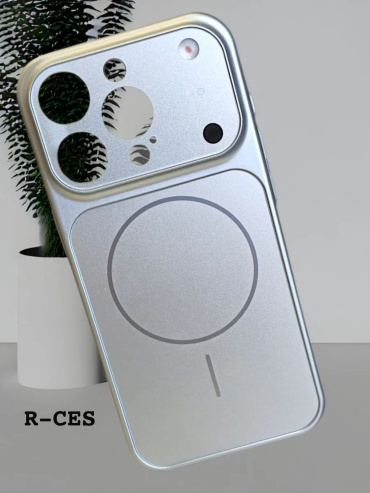 Чехол R-CES для Apple iPhone 13 Pro серебристый