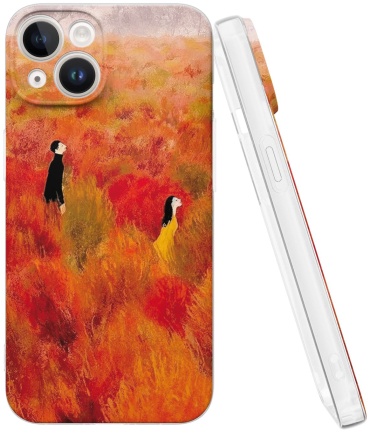 Чехол Mcover для Apple iPhone 14 рисунок