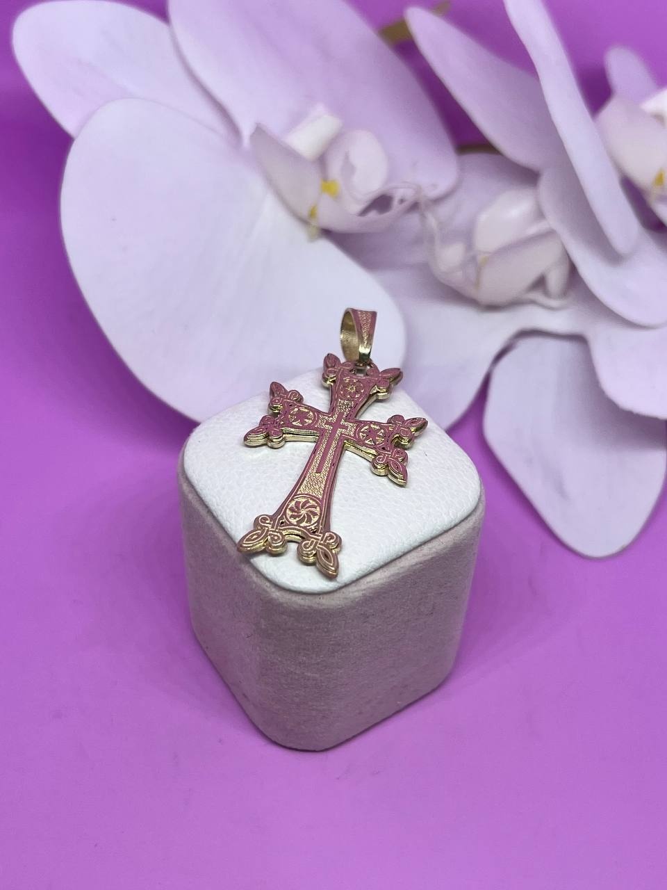 Крестик SAR JEWELRY tohsa-1154 вес 5.8 г золото, без вставок