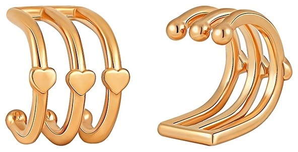 Кафф Lucente Silver U42-2610802з вес 2.012 г серебро, без вставок