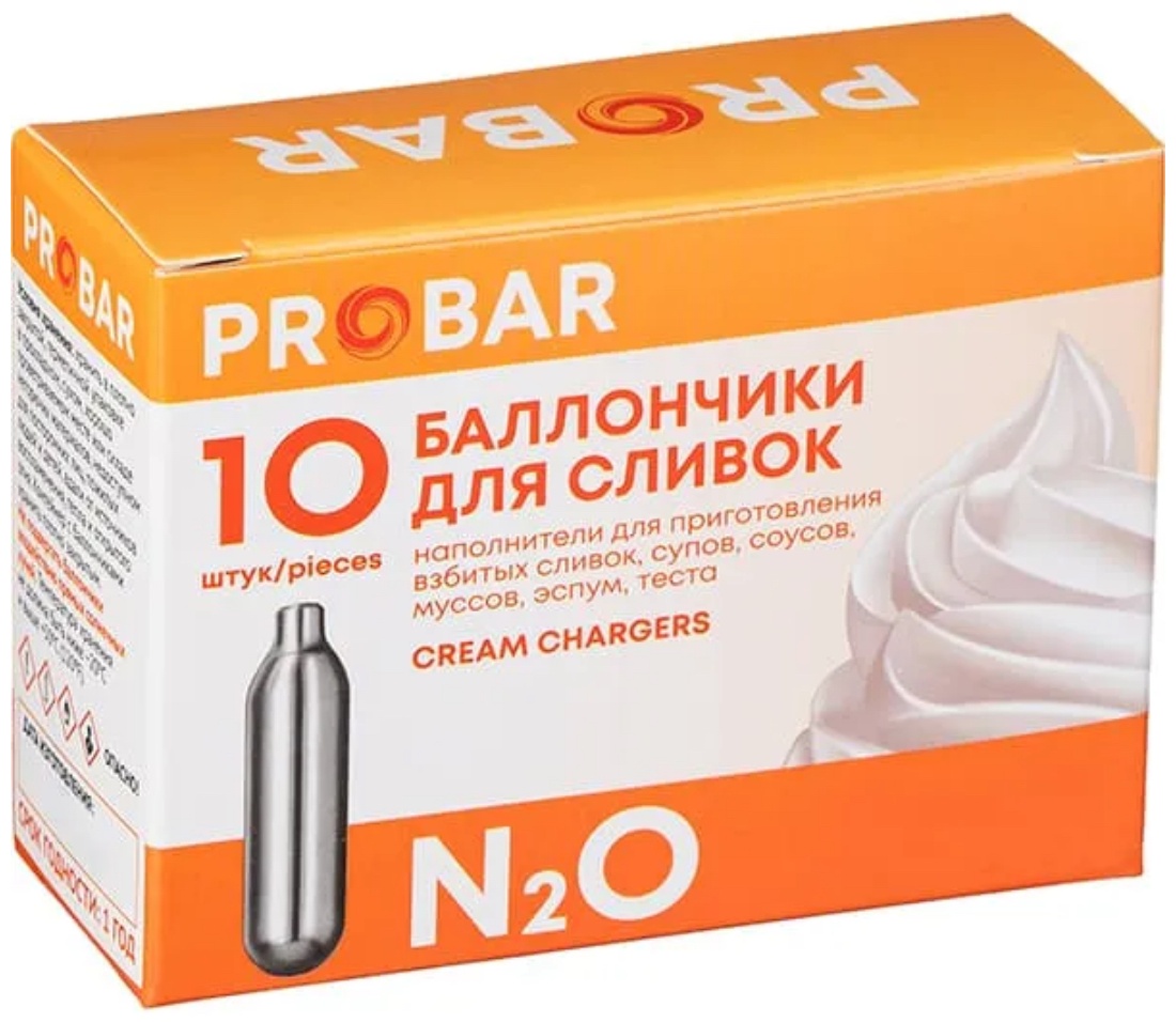 PROBAR баллончик для сифона-кремера 123-32 10 шт