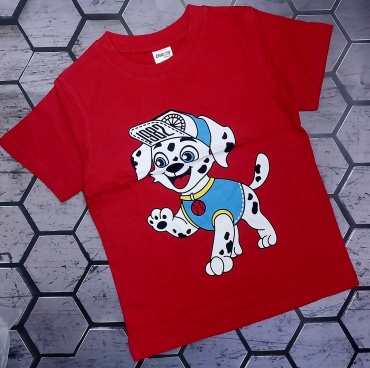 Футболка CHASTE kids синий, красный