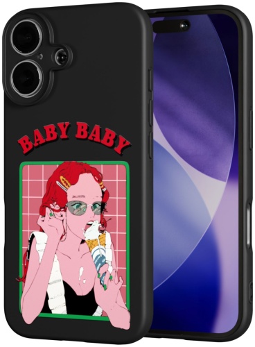 Чехол Mcover для Apple iPhone 17 рисунок