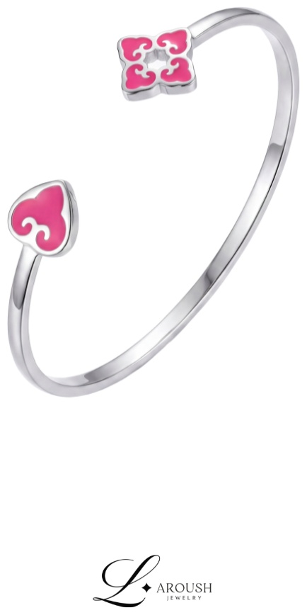 Laroush Jewelry SRN-BE-00S11-01-NON-02 длина 16 см, вес 7.8 г серебро, плетение отсутствует