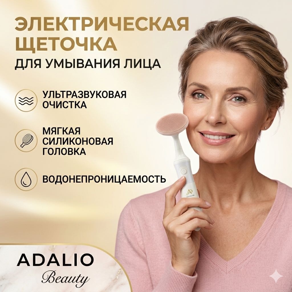 ADALIO электрическая щеточка для очищения лица