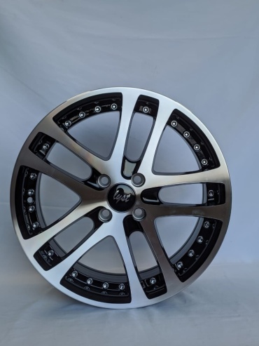 Rainbow Dance АВТОВАЗ РЕЛЬС 6.5x16/4x98 D58.6 ET35 4 диска черный, серебристый