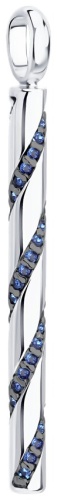Подвеска Diamant PEN-DI-925-50384298 вес 2.41 г серебро, фианит