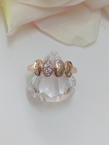Кольцо Xuping Jewelry 822224577 размер 18 медицинский сплав, фианит