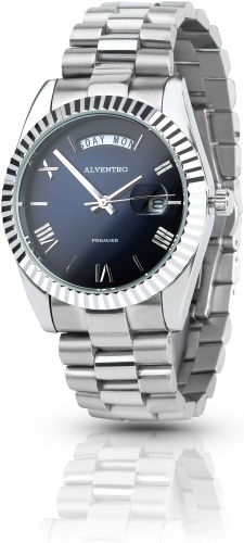 Кварцевые COSMO Alventro Crown сталь