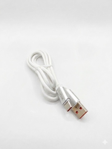 Кабель USB Type-A (M), 1 м, белый