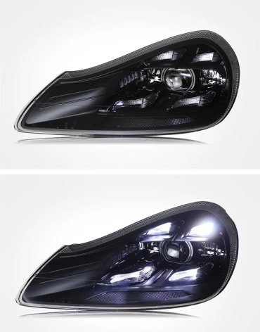 Porsche блок фара 95563117302