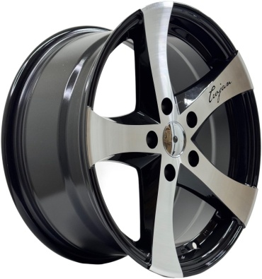 Top Grade 5843WW 7x15/5x114.3 D67.1 ET30 4 диска черный, серебристый