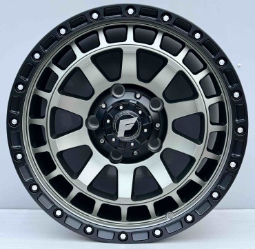 Forged Alloy 6015 8.5x18/5x150 D110.1 ET20 4 диска черный, серый