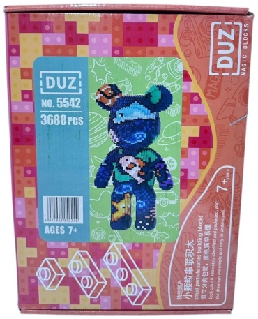 Конструктор DUZ Bearbricks 5542, деталей 3688 шт