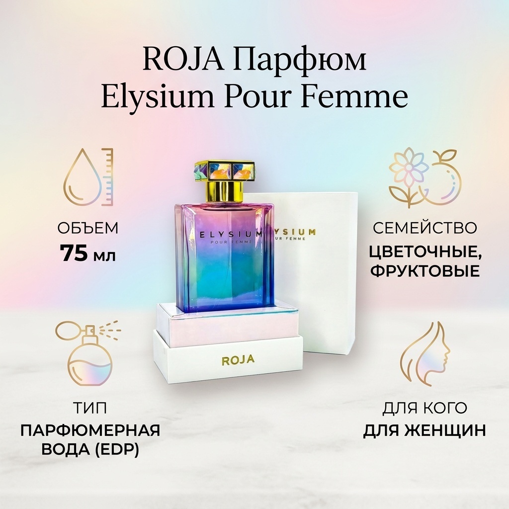 ROJA Parfums Elysium парфюмерная вода EDP 75 мл, для женщин