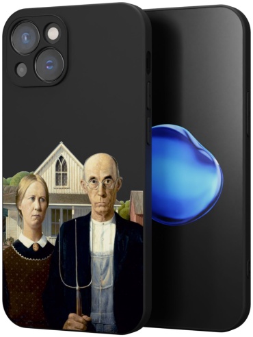 Чехол Mcover для Apple iPhone 15 рисунок