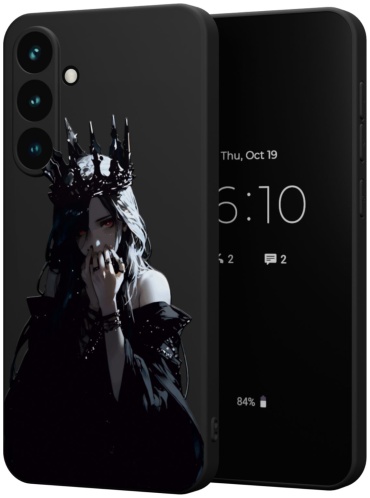 Чехол Mcover для Samsung S24 FE рисунок