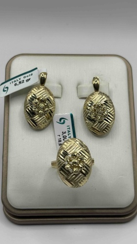Goldmas 543222 вес 9.52 г золото, без вставок