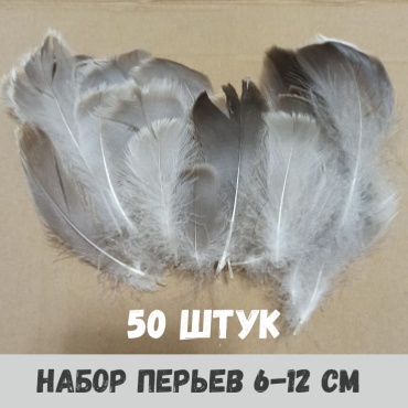 Декоративные перья Остров Творчества гусиные перья