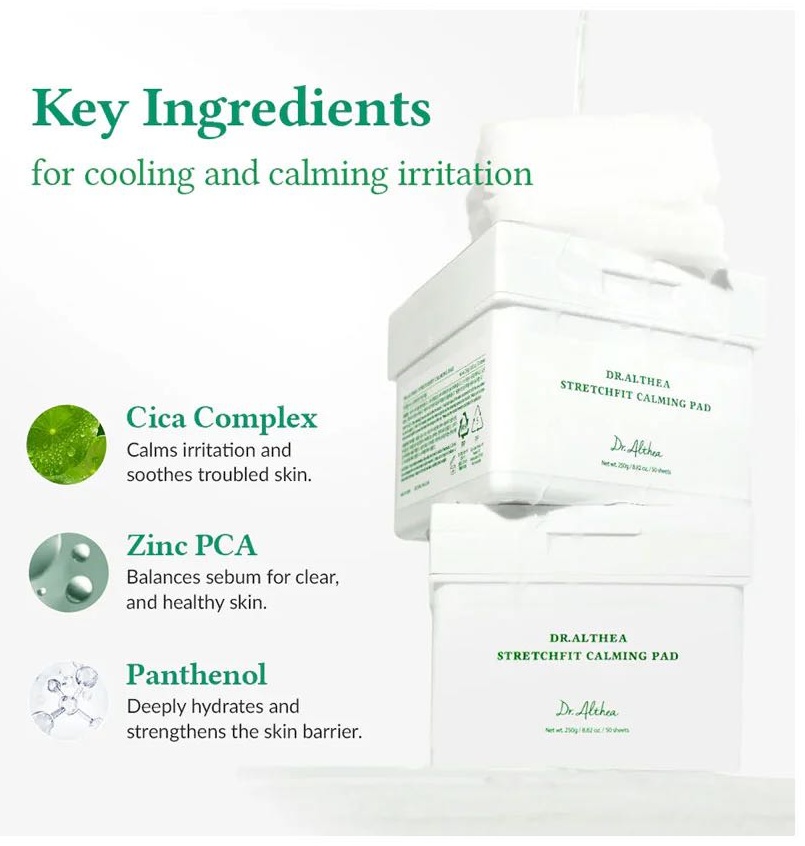 Dr. Althea тонер-пэды Stretchfit calming pad 250 мл