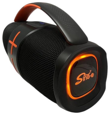 Портативная колонка SinG-e Boombox L12 черный