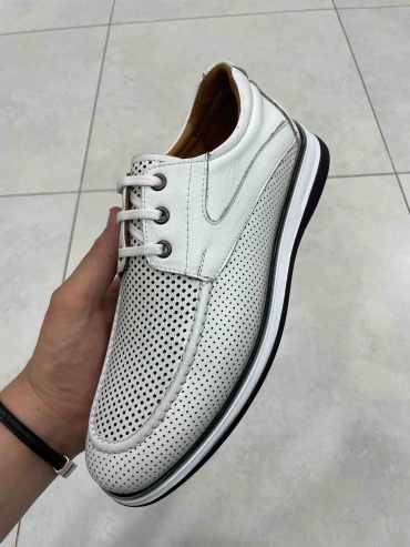 Мокасины NUR SHOES белый
