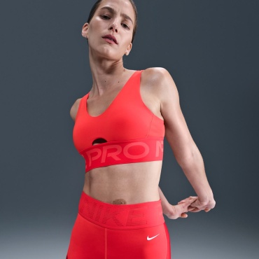 Топ Nike белый, красный