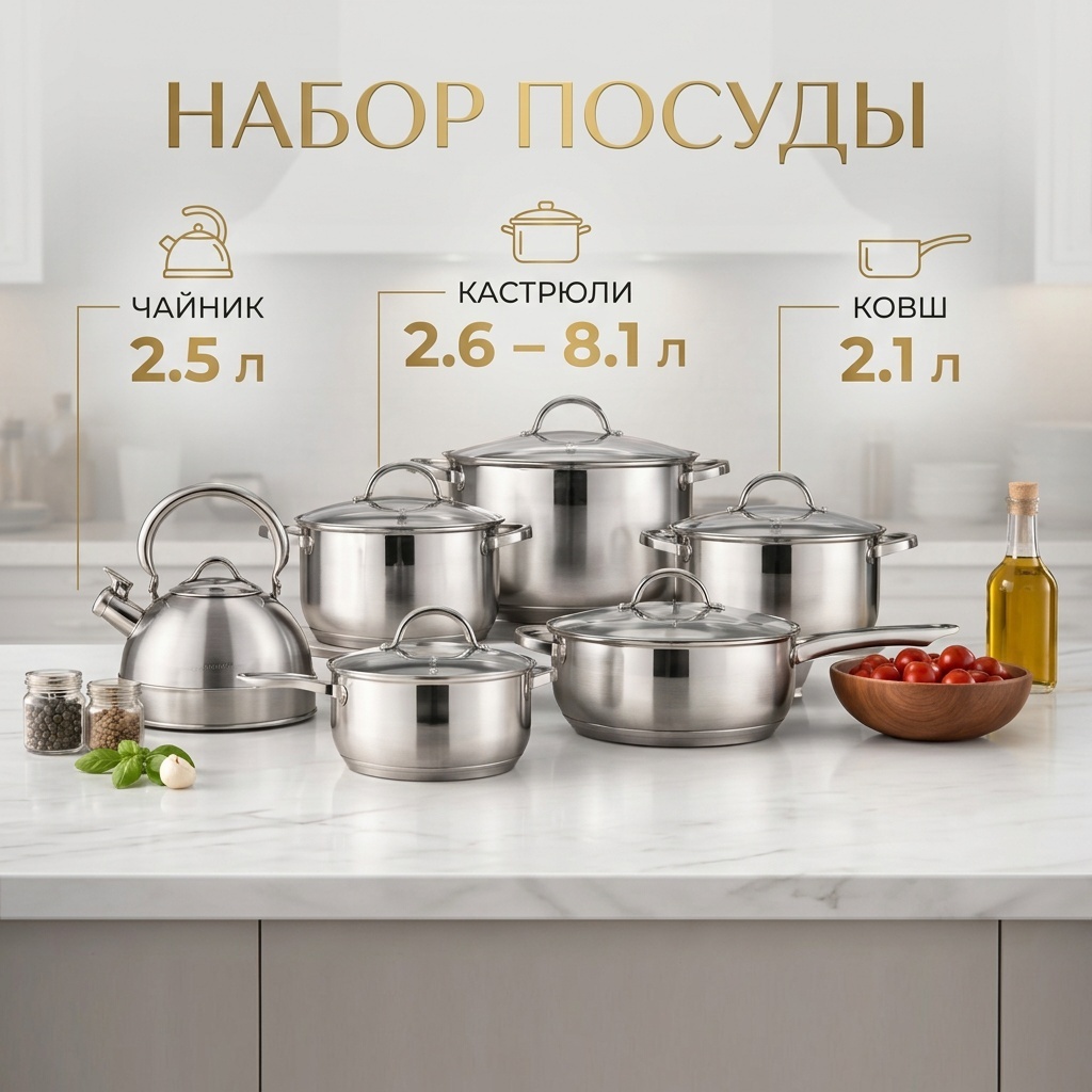Смешанный набор 12 в 1
