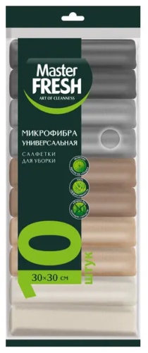 Тряпка универсальная Master Fresh CB-00018093 10 шт, микрофибра