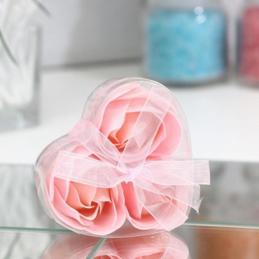 Secret Beauty Мыльные розочки розовые сувенирное мыло