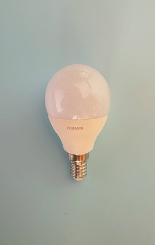 Osram 6.5W E14, светодиодная, теплый белый