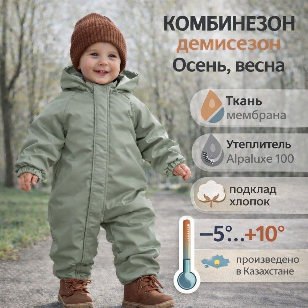 Комбинезон Kids Moda зеленый