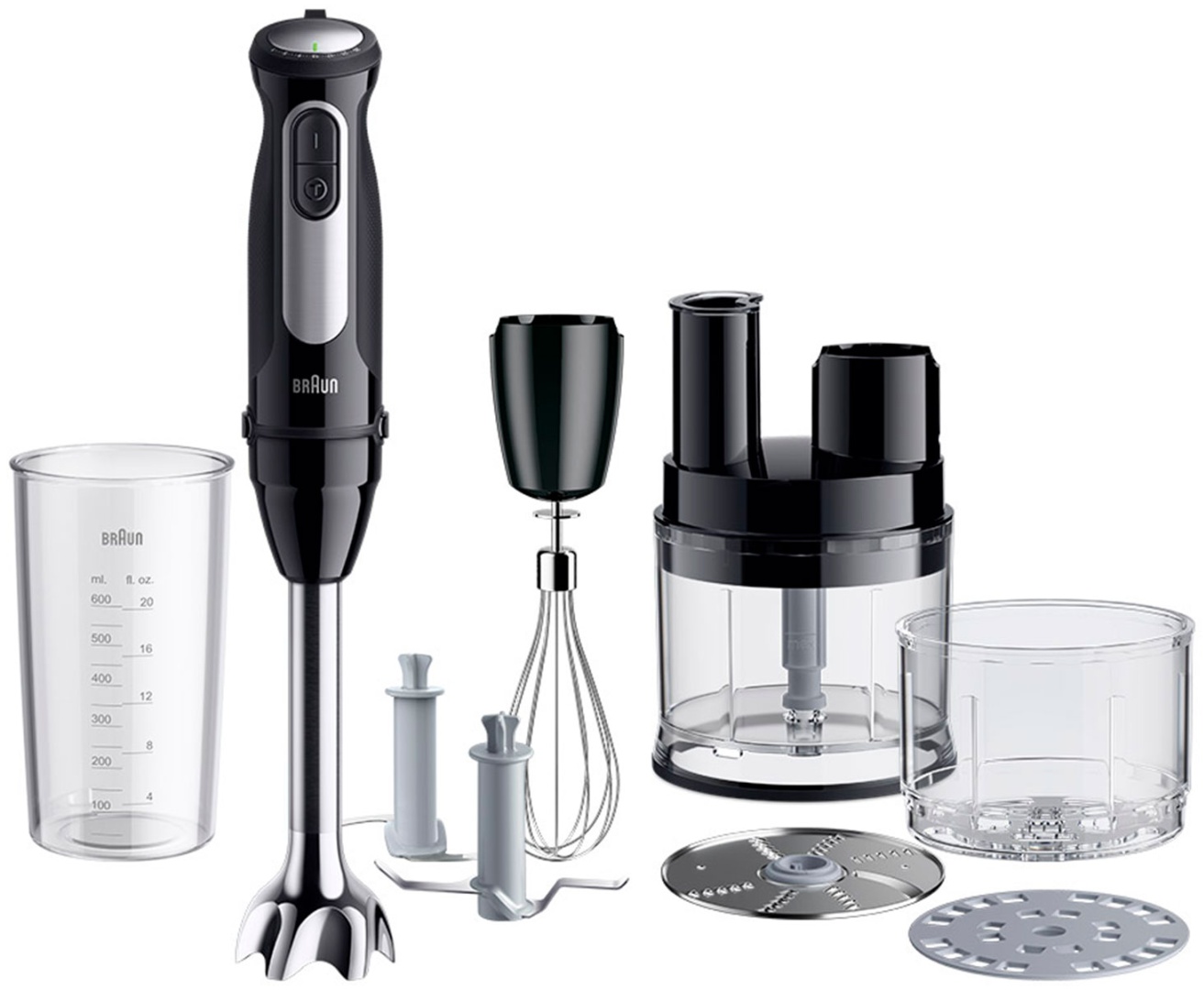 Блендер погружной Braun MQ-55755MBK черный