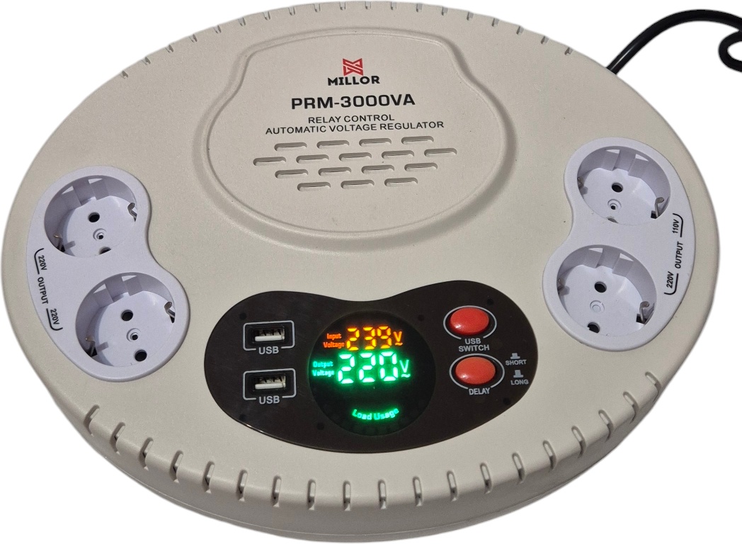 Стабилизатор напряжения Milliery ML-3000va