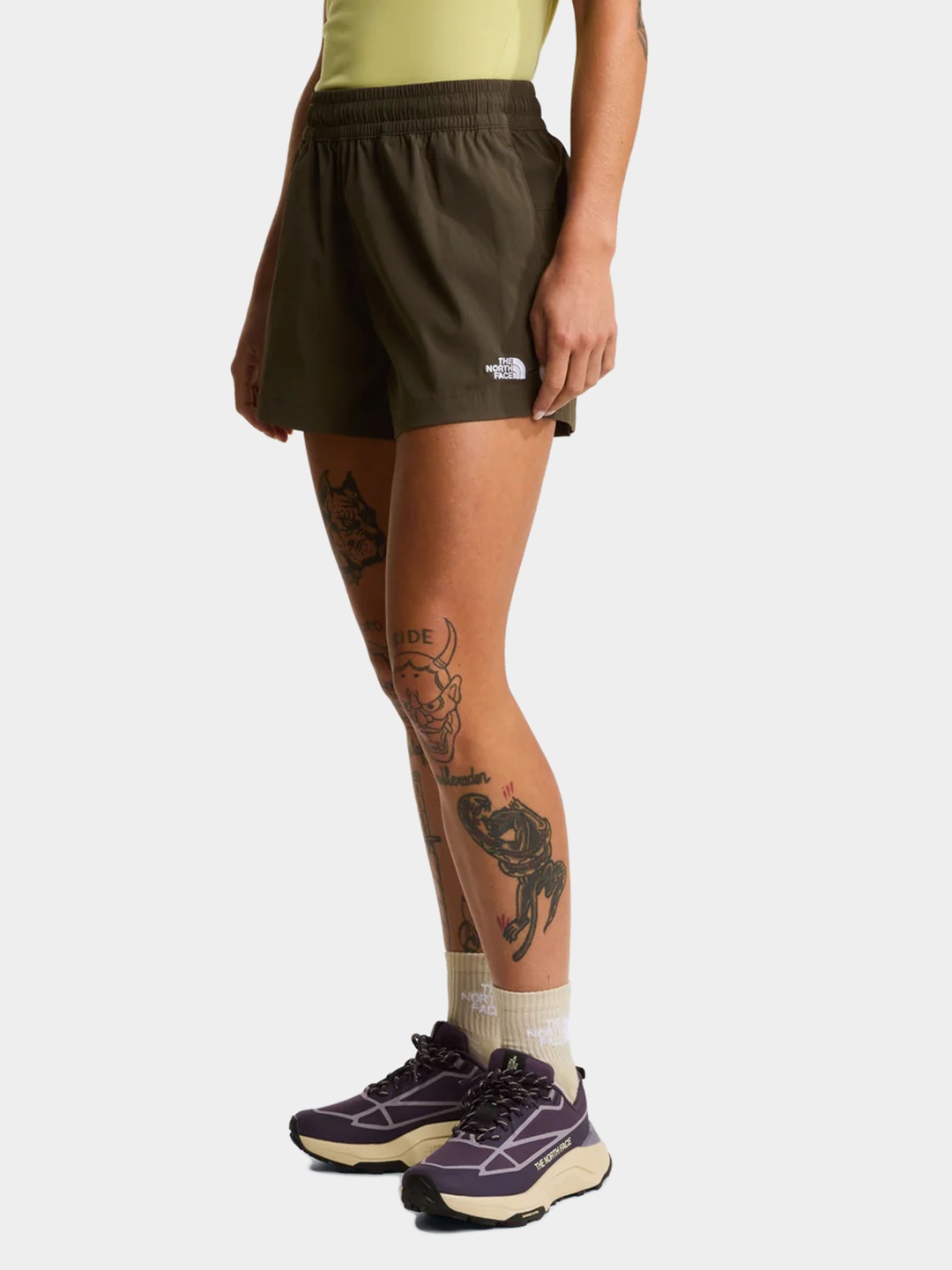 Повседневные шорты The North Face хаки