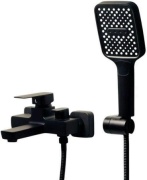 Смеситель для ванны TEMMAX TM-554-2, нержавеющая сталь, цвет черный