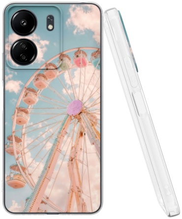 Чехол Mcover для POCO C65, Redmi 13C рисунок