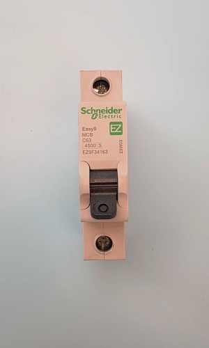 Schneider Electric автоматический выключатель 1P 63 A, 4.5 кА, 230 В