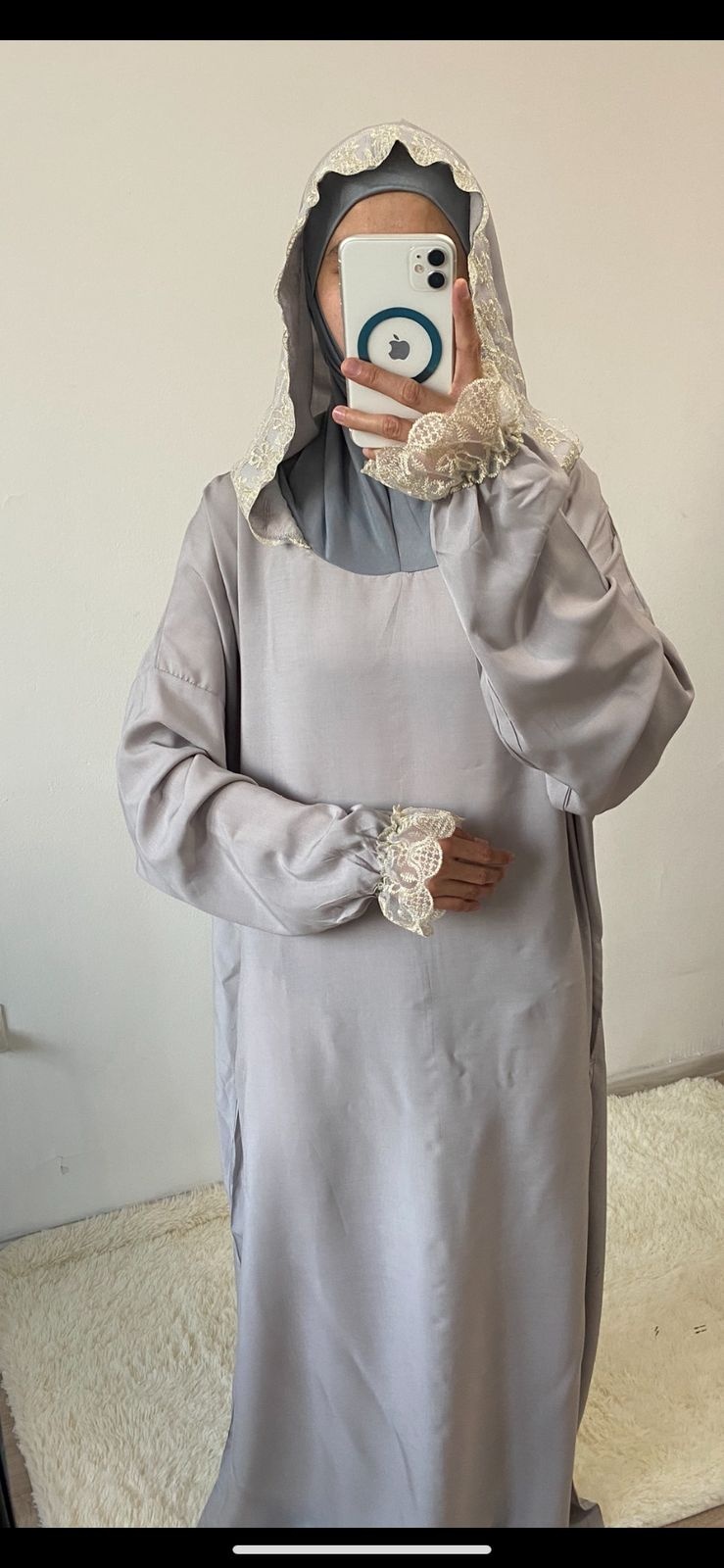 Намазник ANGELINA.ODEJDA серый