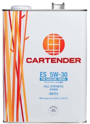 Синтетическое Cartender ES 5W-30 4 л
