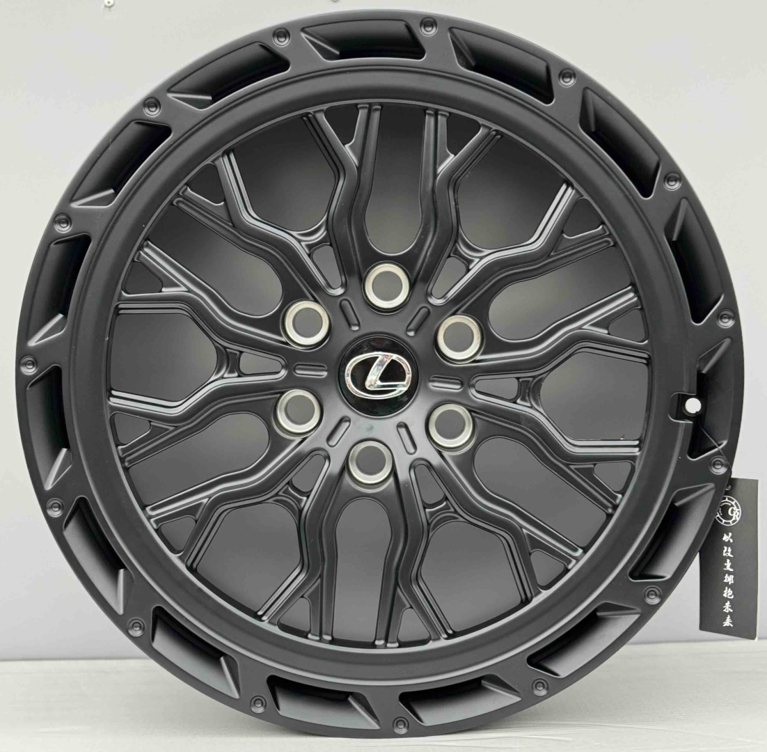 Forged Alloy TRD Кованые 8x20/6x139.7 D95.1 ET35 4 диска черный матовый