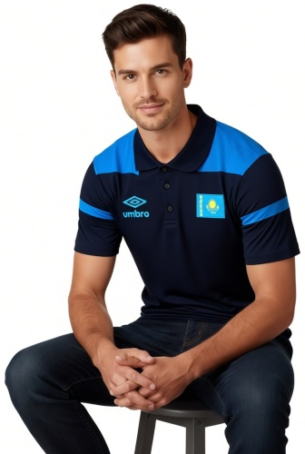 Поло Umbro темно-синий