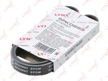 LYNXauto ремень клиновый 6PK0893-SP