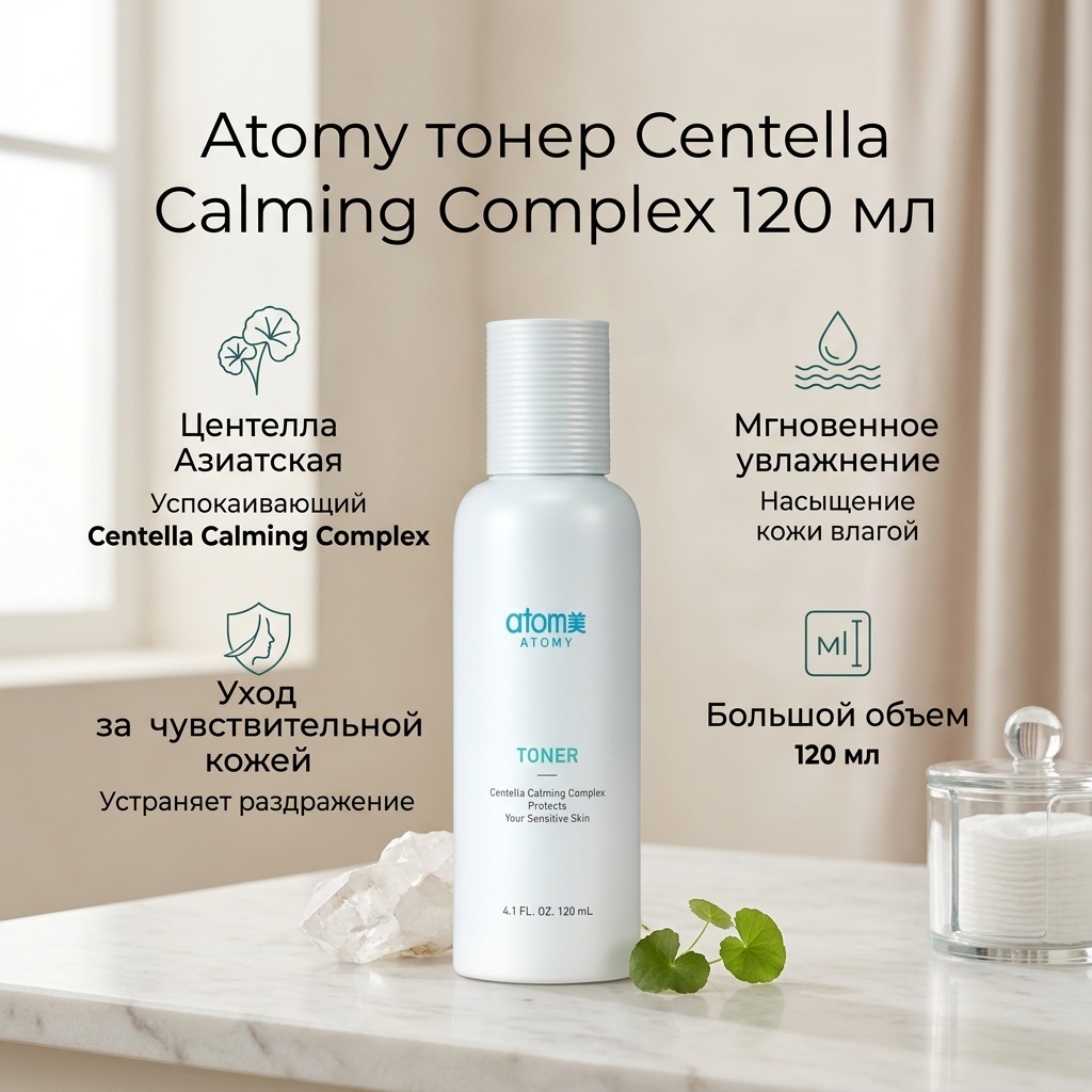 Atomy тонер Centella Calming Complex 120 мл