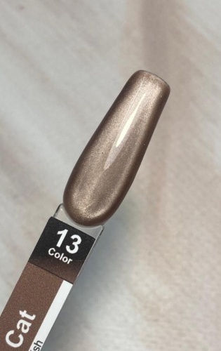 M&K nails гель-лак Trendy Cat 13 камуфлирующее 10 мл
