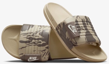 Шлепанцы Nike бежевый, коричневый
