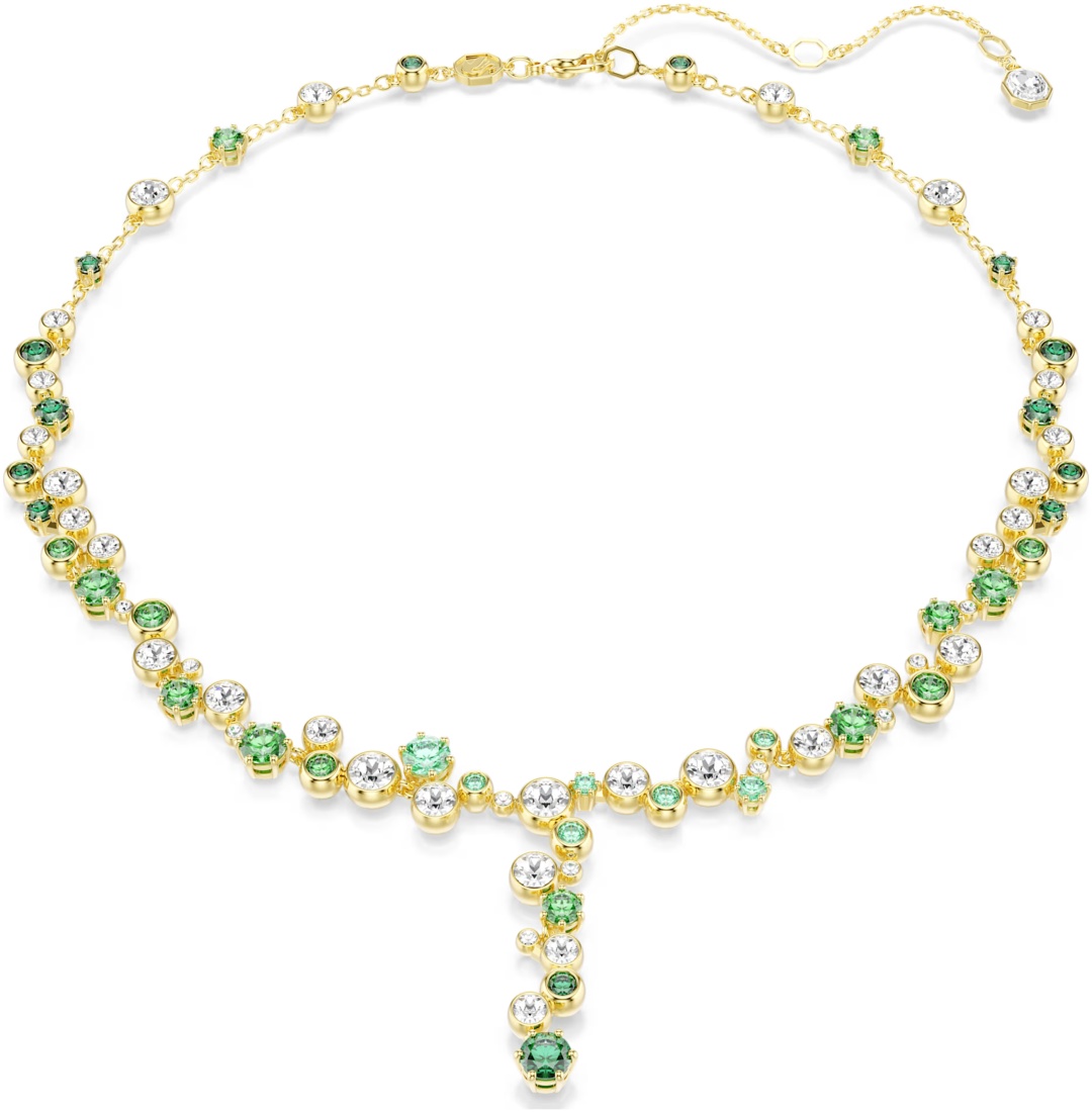 Swarovski длина 45 см бижутерный сплав, кристаллы Swarovski